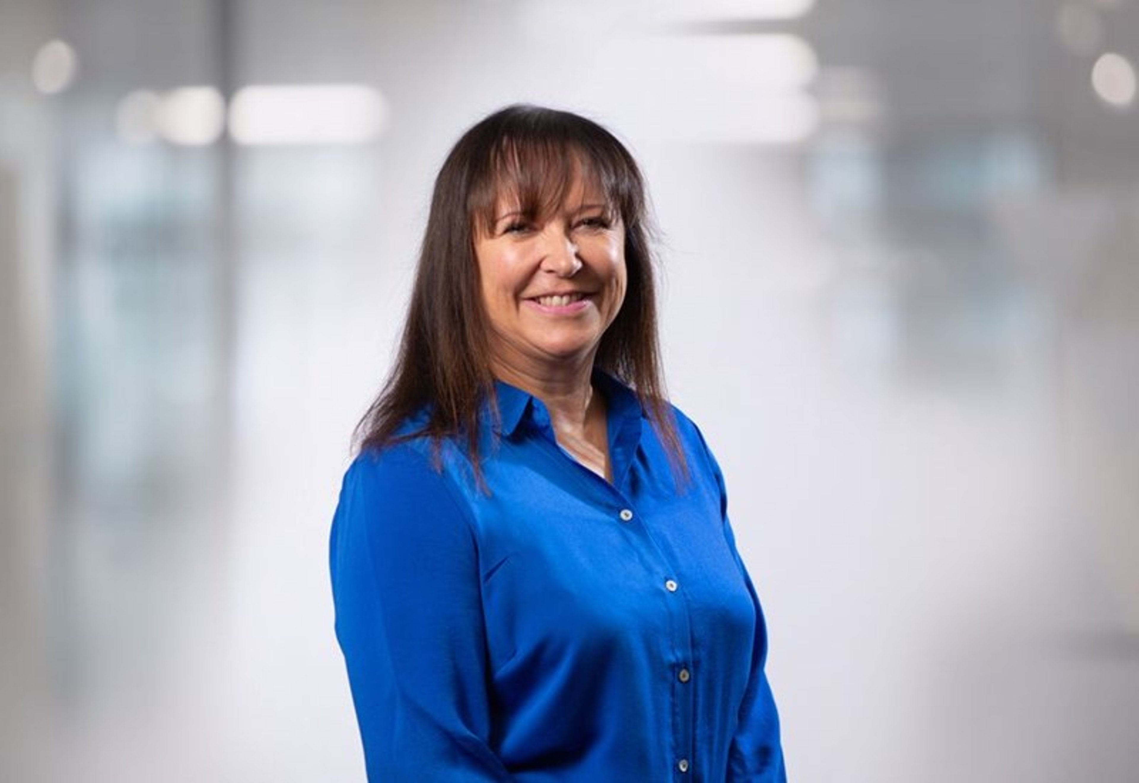 A headshot of Julie Bloodworth