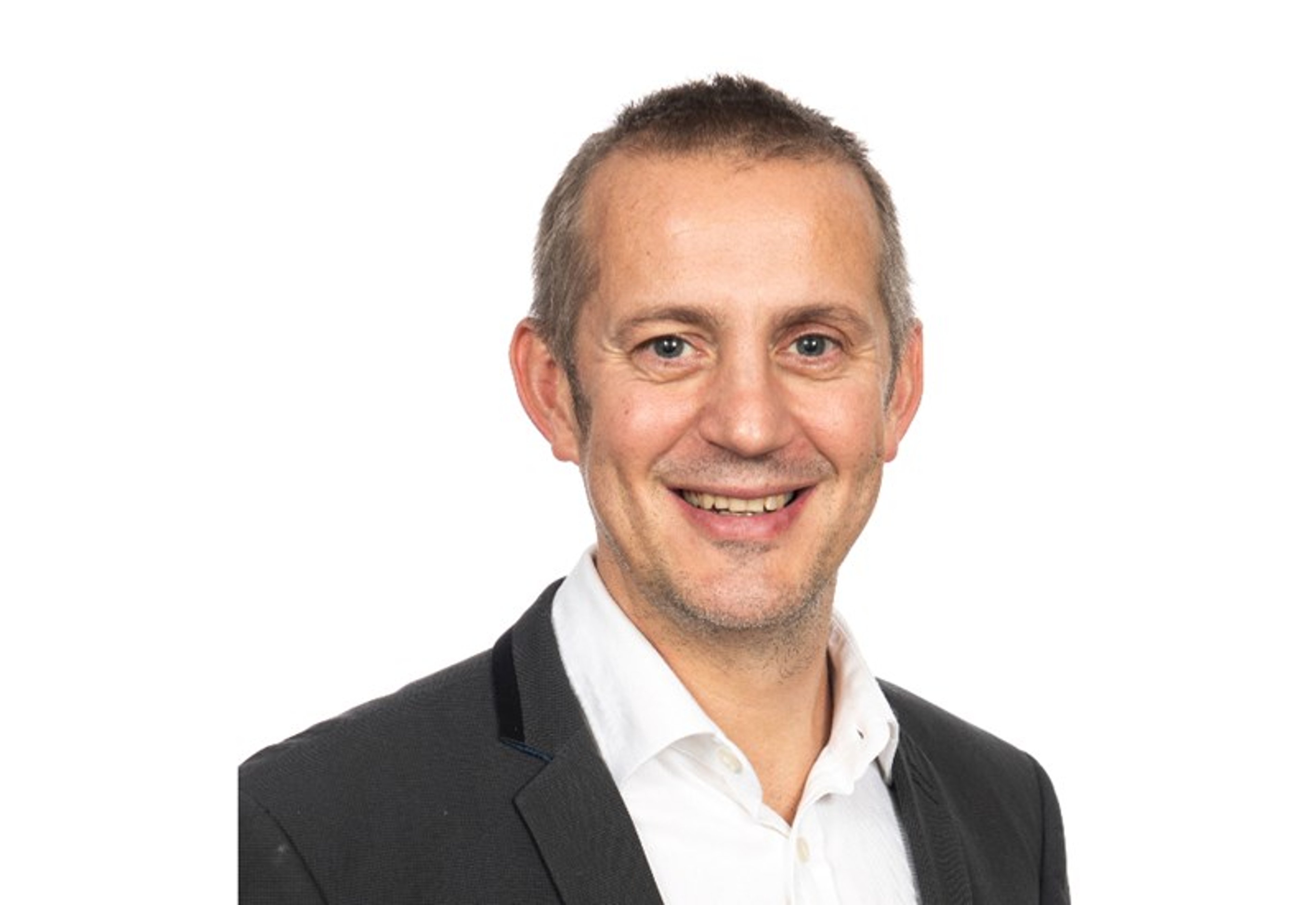 A headshot of Gavin Lamb